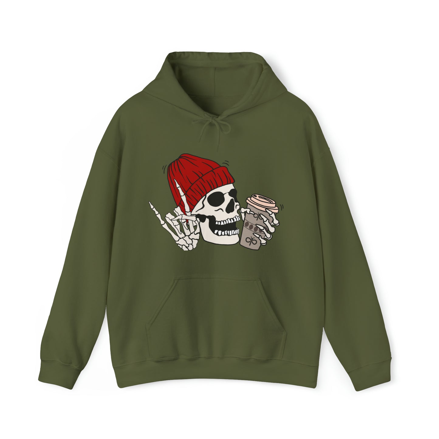 Skull & Coffee Hoodie