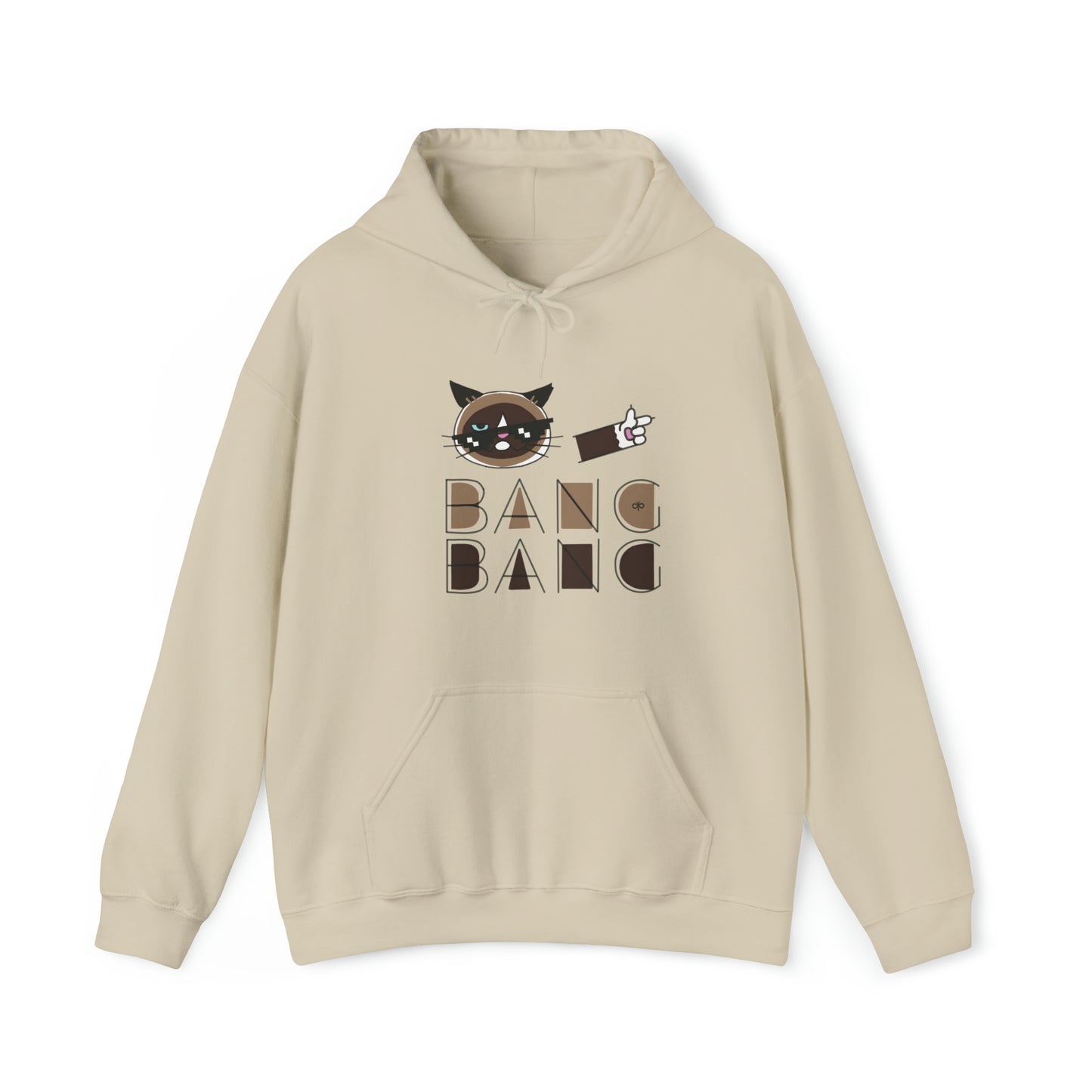 Cat - Bang Bang Hooded Sweatshirt