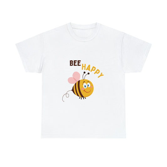 Bee Happy Cotton Tee