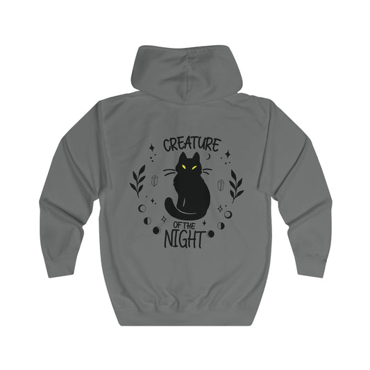 Creature Of The Night Full Zip Hoodie