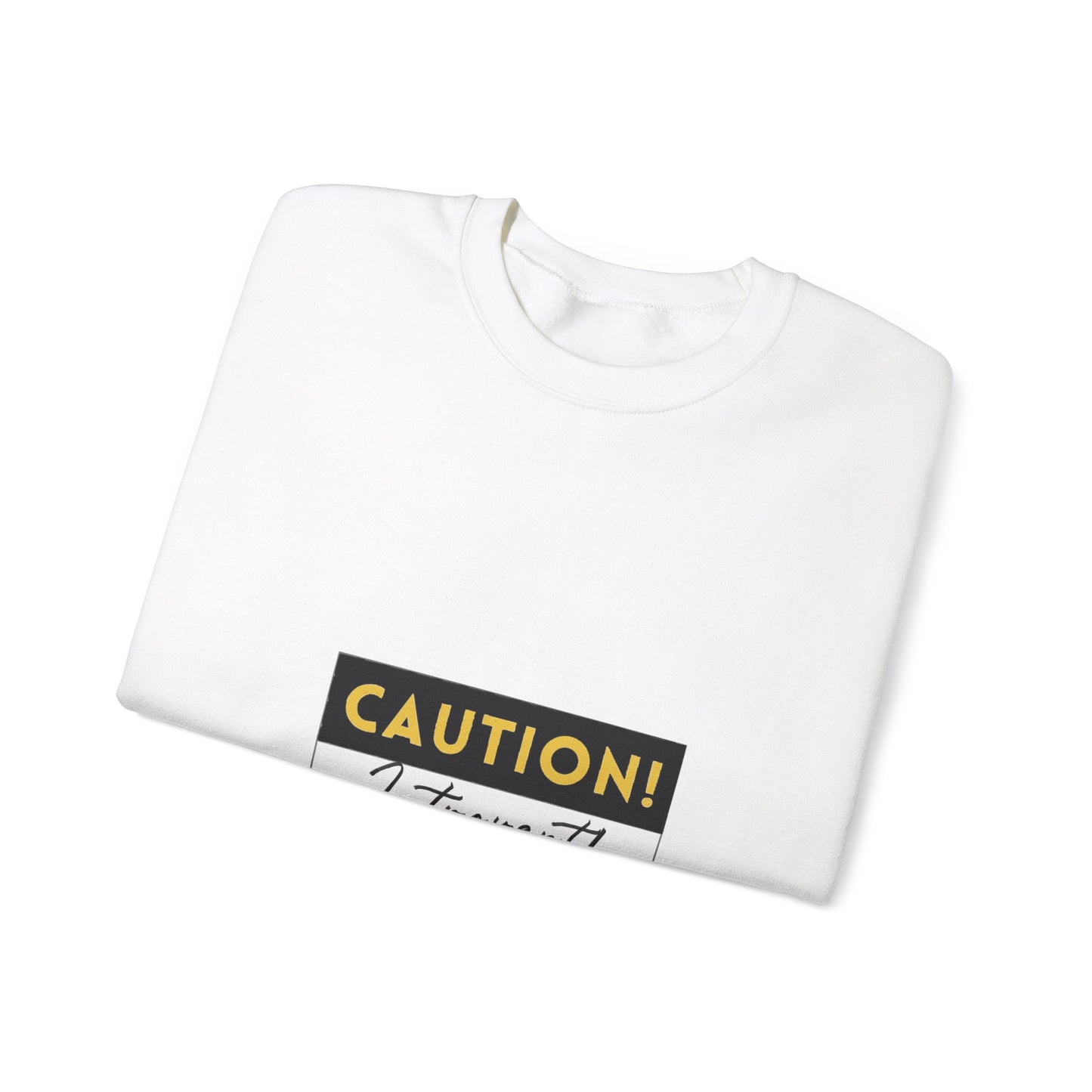 Caution Introvert Sweatshirt