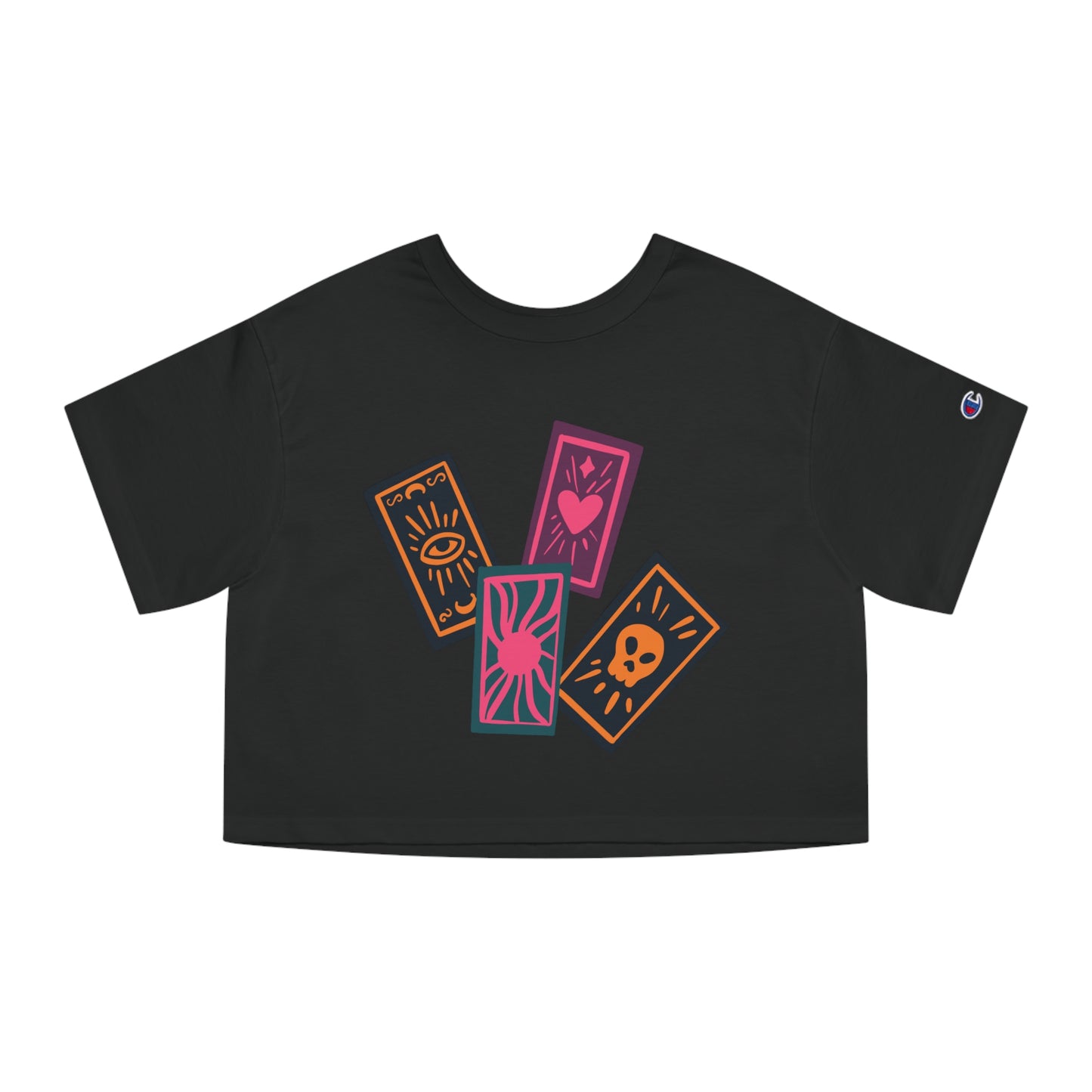 Tarot Cards Cropped T-Shirt