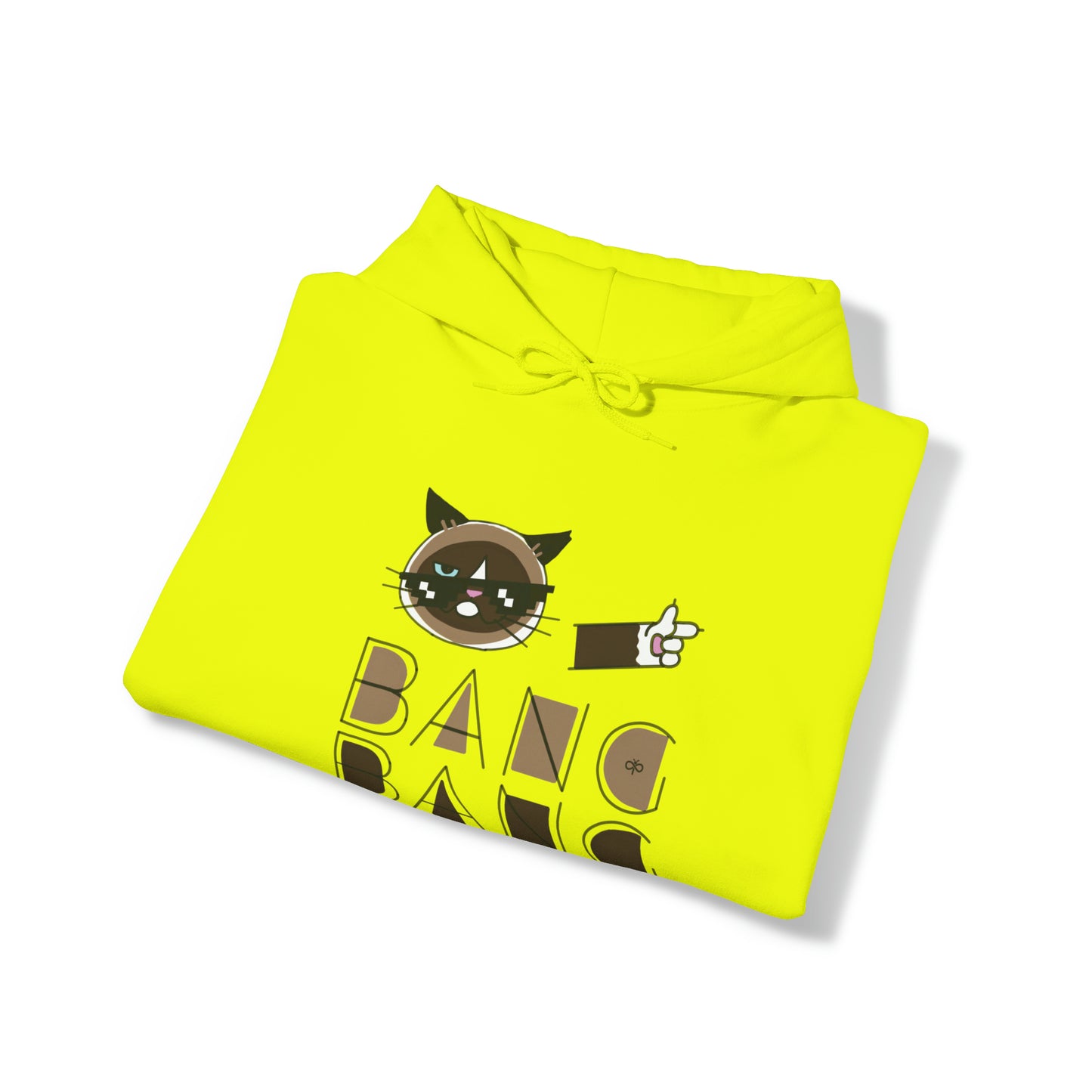 Cat - Bang Bang Hooded Sweatshirt