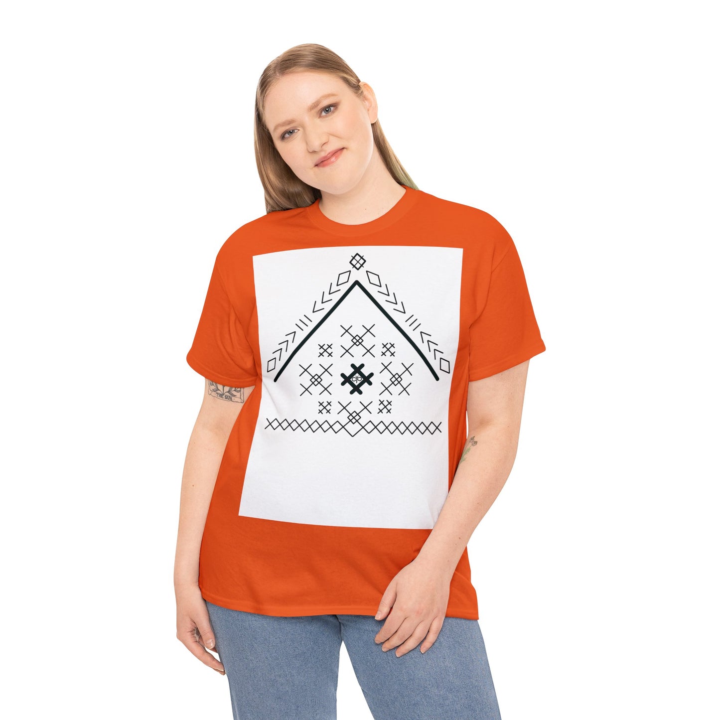 Folk symbols t-shirt