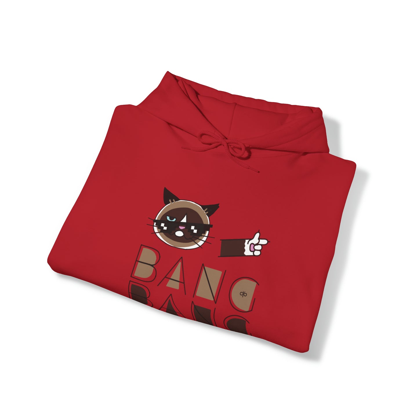 Cat - Bang Bang Hooded Sweatshirt