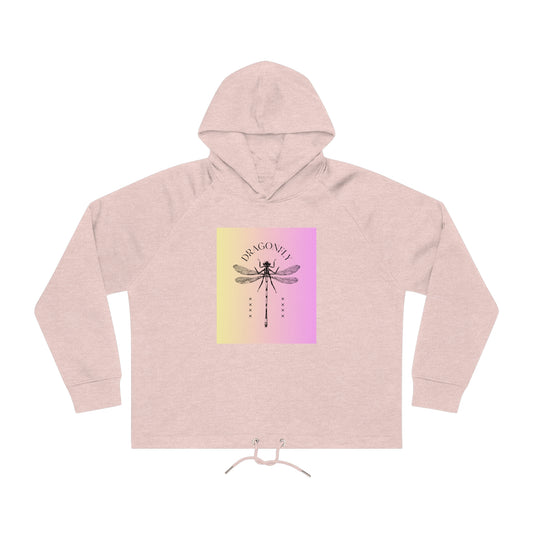 Dragonfly Cropped Hoodie