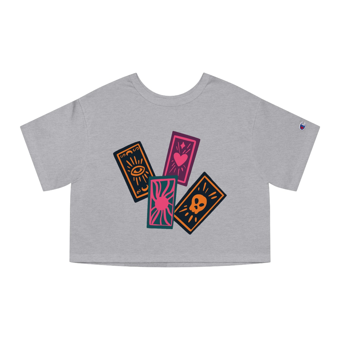 Tarot Cards Cropped T-Shirt