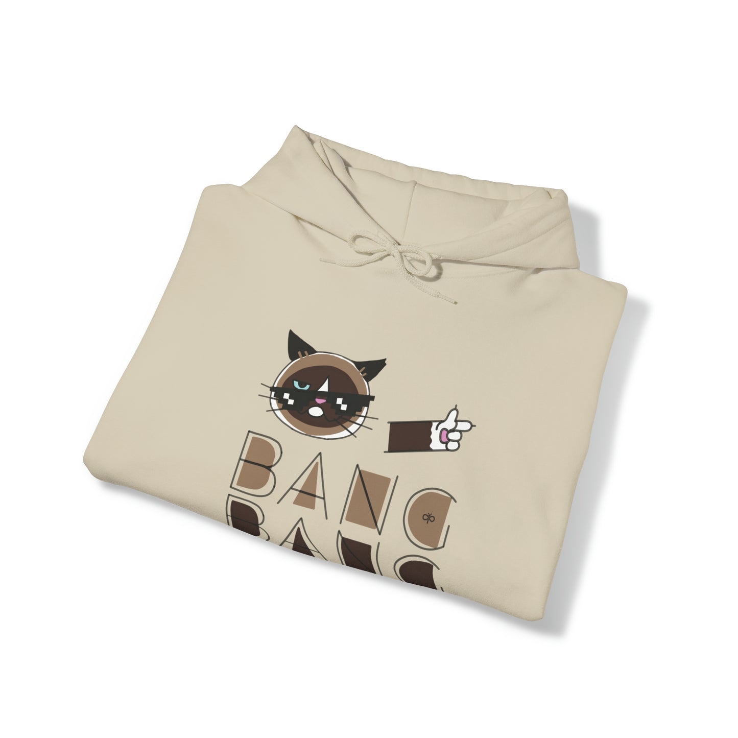 Cat - Bang Bang Hooded Sweatshirt