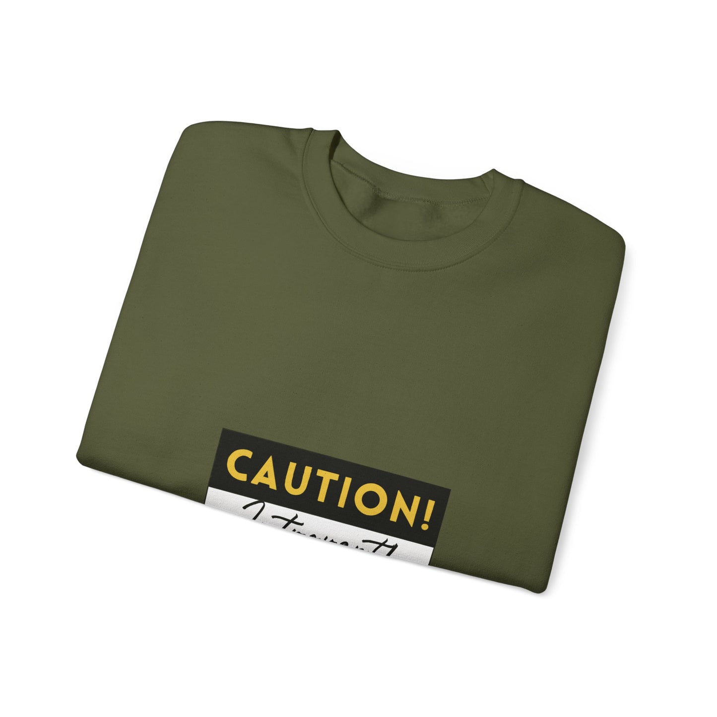 Caution Introvert Sweatshirt