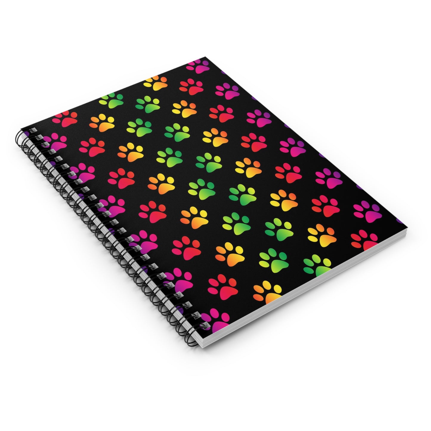 Paws - Spiral Notebook - Ruled Line