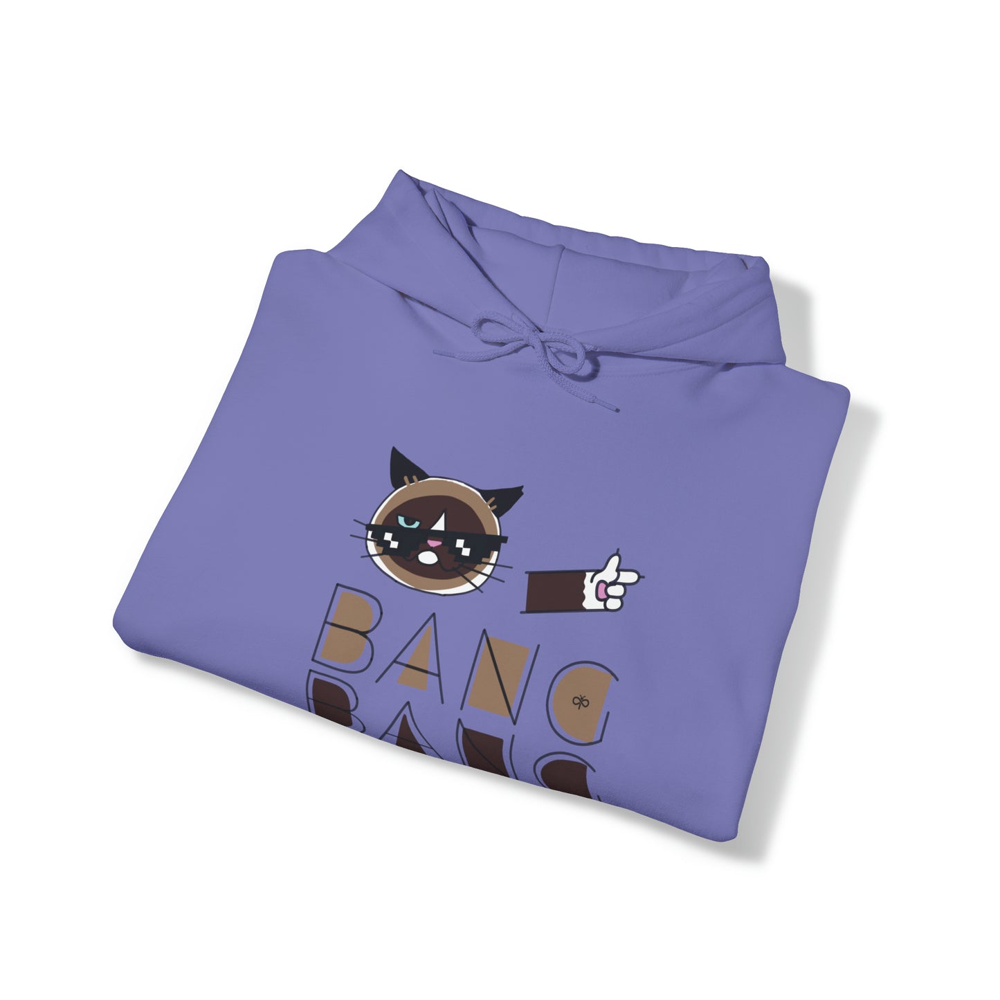 Cat - Bang Bang Hooded Sweatshirt