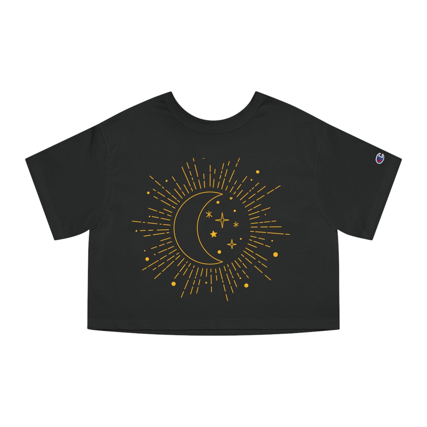 Moon and Sun Cropped T-Shirt