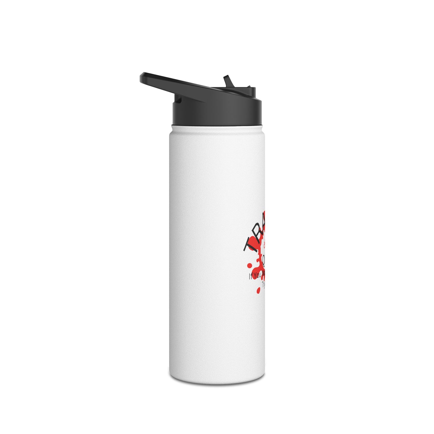 Stainless Steel Water Bottle, Standard Lid