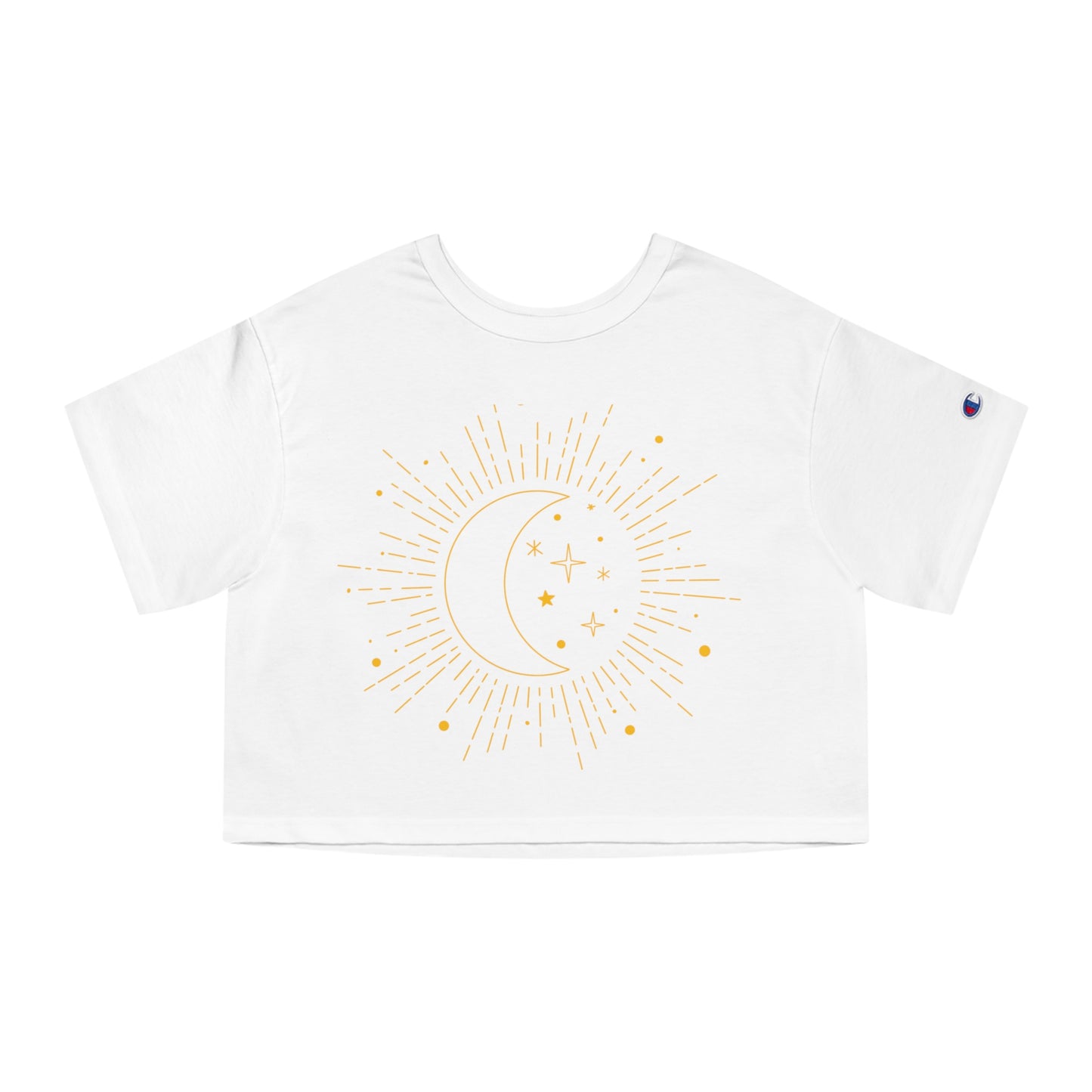 Moon and Sun Cropped T-Shirt